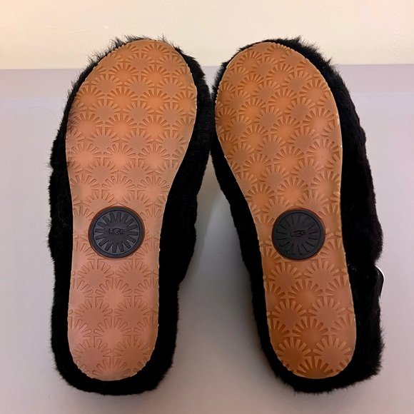 NWOT UGG Fluff Yeah Faux Fur Slingback Sandal - Picture 6 of 6